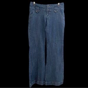 Vintage Dots Flare Jeans